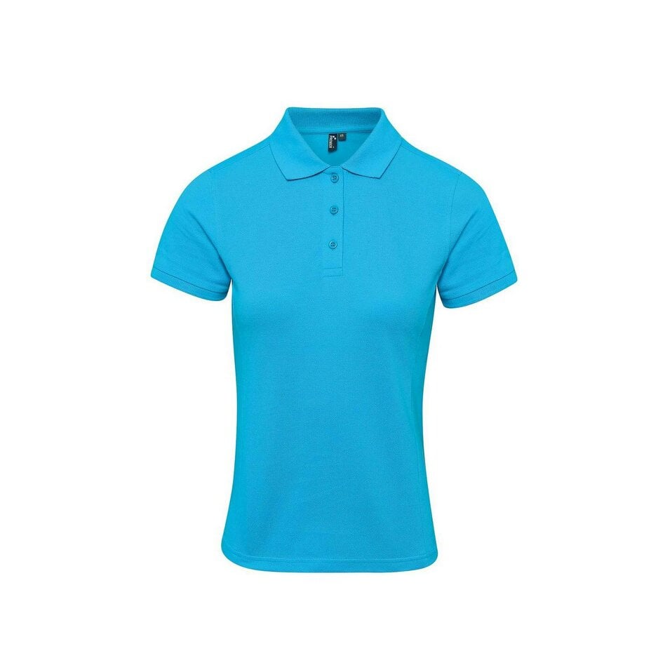 Premier Womens/Ladies Coolchecker Plus Polo Shirt - Turquoise - Turquoise