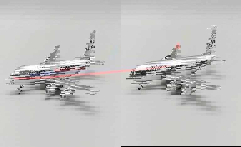 InFlight200 American Airlines Boeing 707-100 N7504A With Stand 1:200 Scale Inflight200 IF701AA1124PR