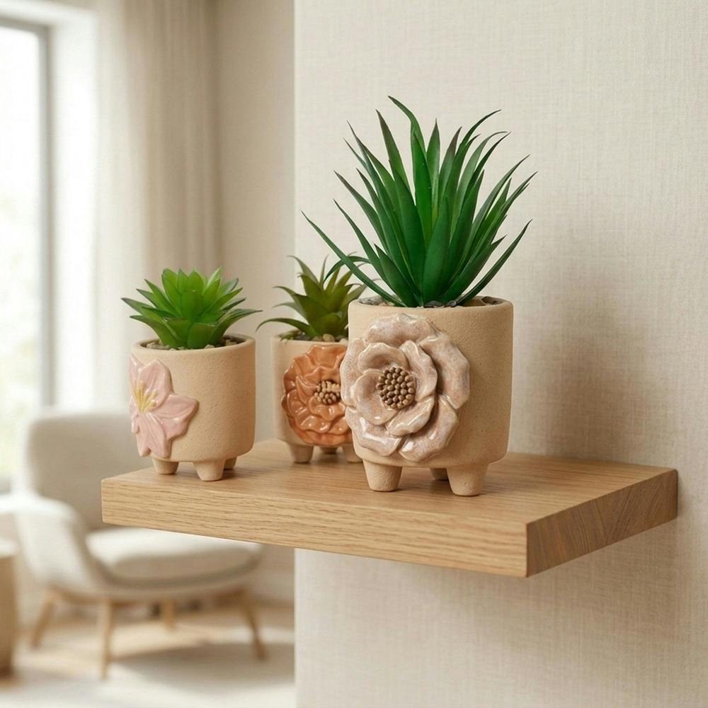 Garden Greatness Trio Spring Artificial Potted Plant Decoration