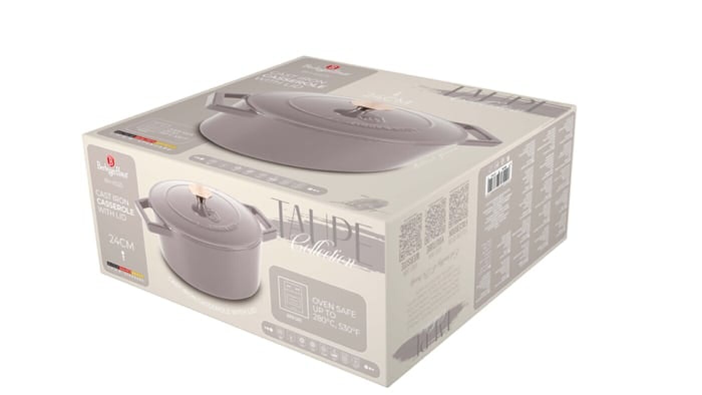 Berlinger Haus Casserole, 24 cm, Cast Iron Berlinger Haus BH6525