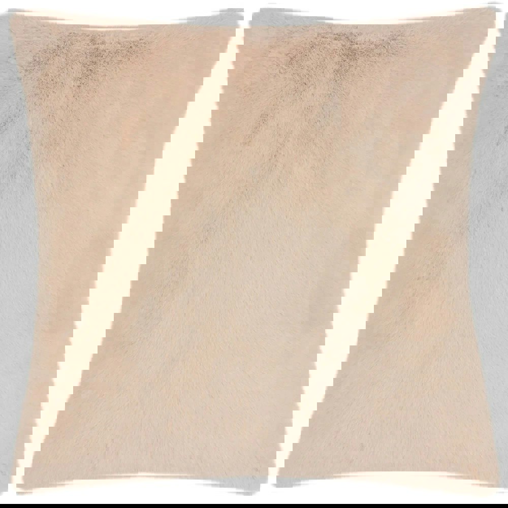 Paoletti Stanza Faux Fur Cushion Cover - Brulee