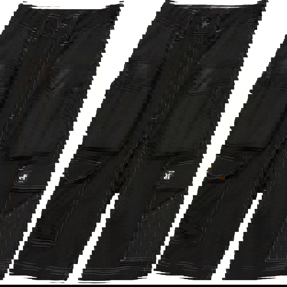 Caterpillar Mens Essential Stretch Holster Pocket Shorts - Black