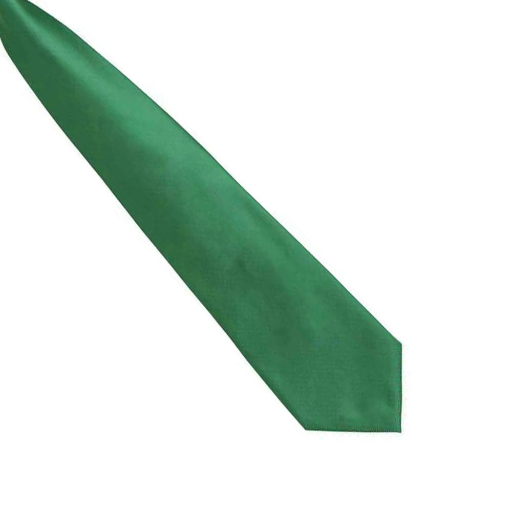 Premier Unisex Adult Colours Fashion Plain Clip-On Tie - Emerald