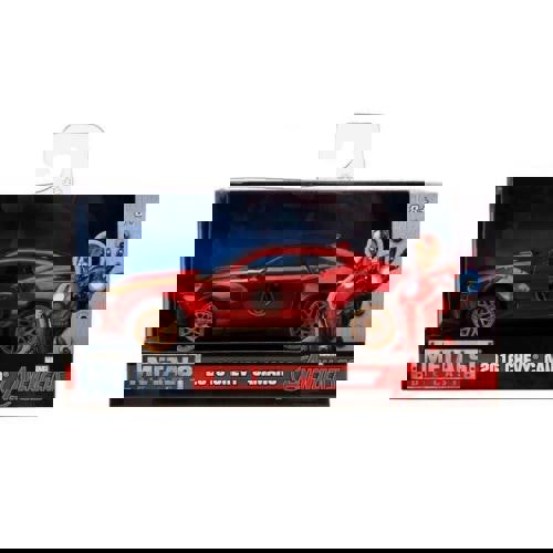 iron man 2016 chevrolet camaro red gold 1:32 jada 30298