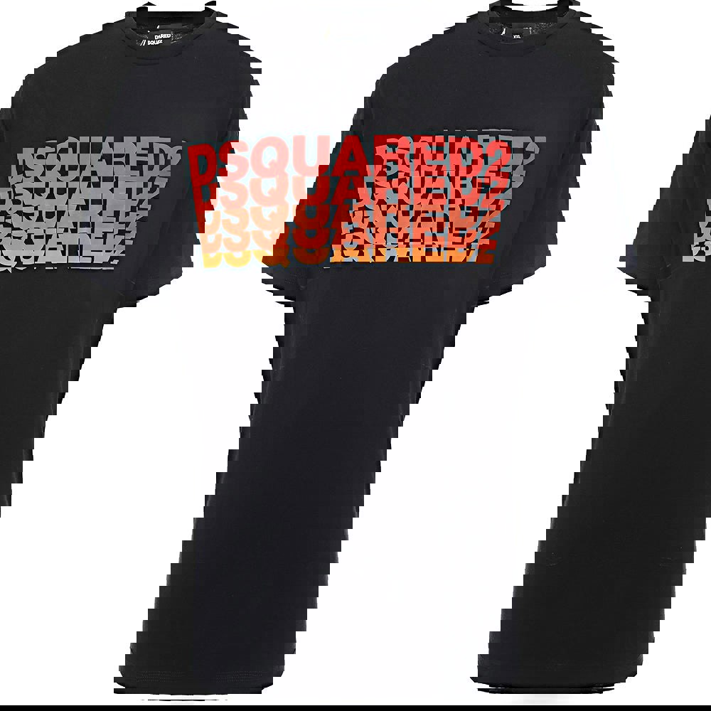 Dsquared2 Mens Short Sleeve T-Shirts In Black
