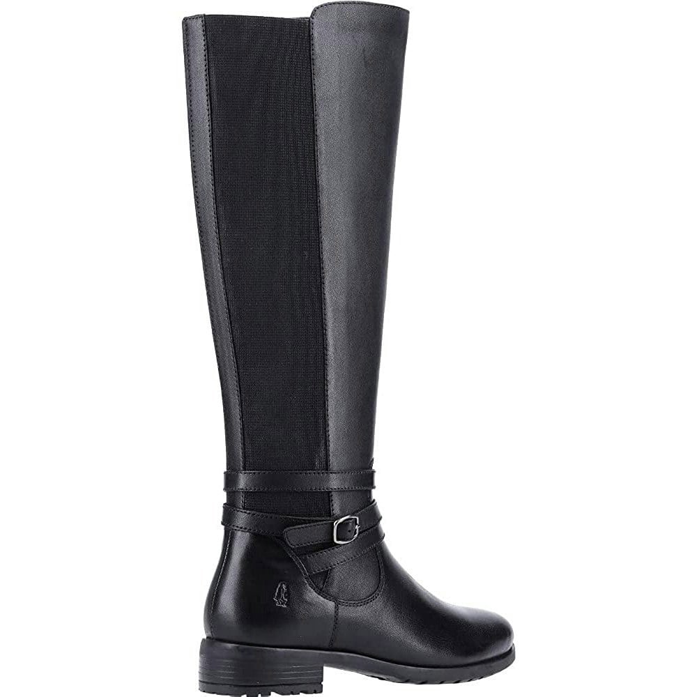 Hush Puppies Womens/Ladies Vanessa Leather Calf Boots - Black