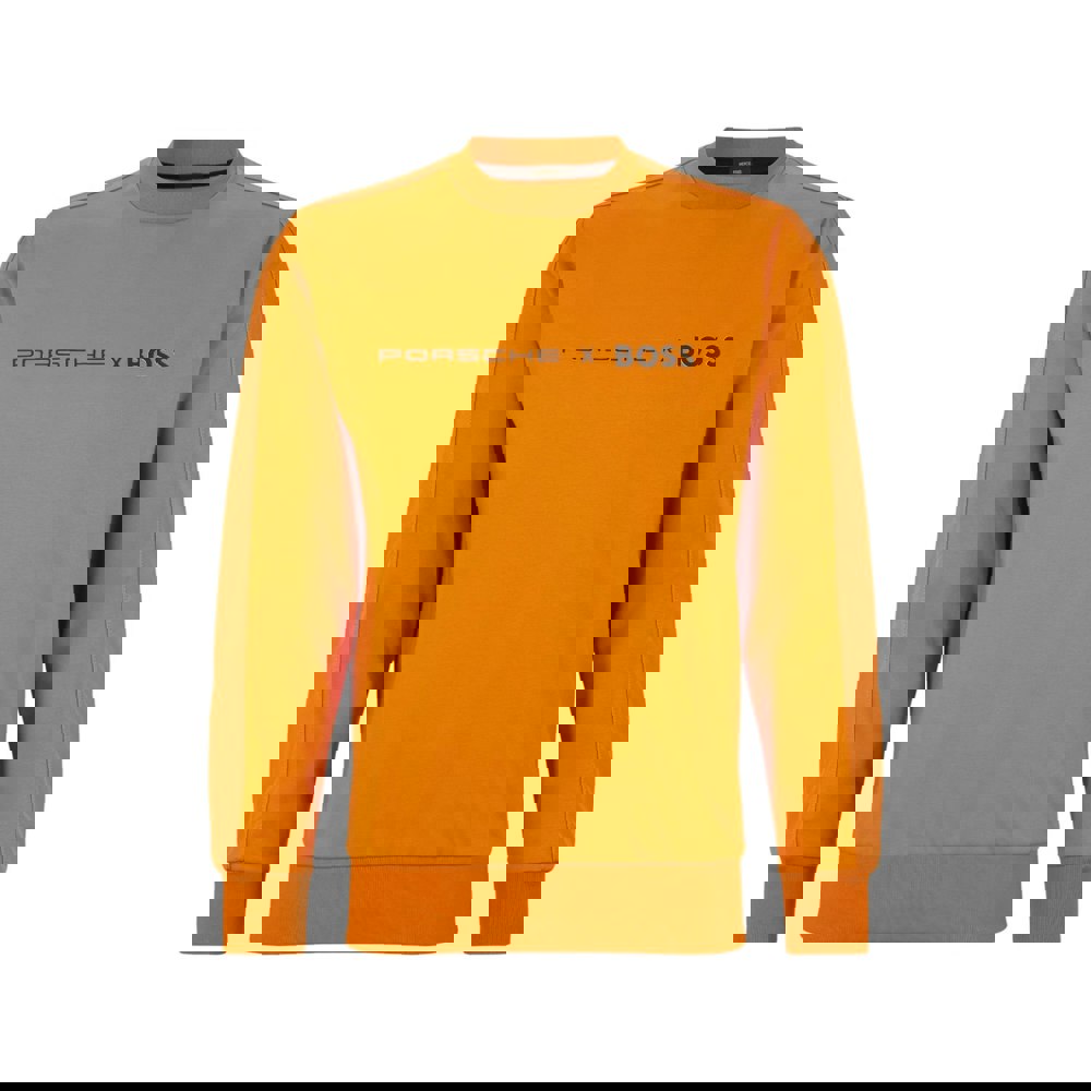 Boss Mens Stadler 191 Sweatshirt - Orange