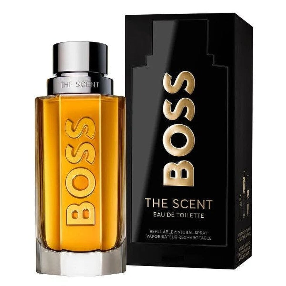Hugo Boss Boss The Scent 50ml Eau De Toilette EDT Recahrgeable Refillable Spray For Him