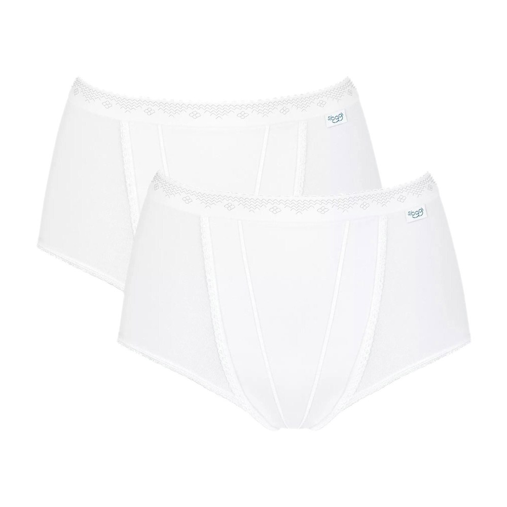 Sloggi Uomo 2 Pezzi Maxi Briefs In Cotone Elasticizzato – Comodi E Classici