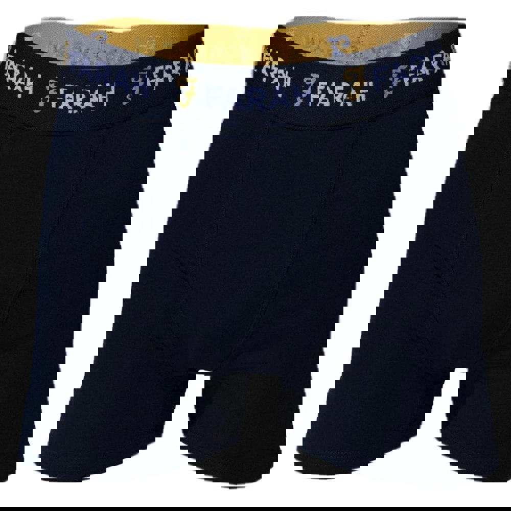 Farah Mens Lomli Boxer Shorts (Pack of 3) - Navy/Grey/Black