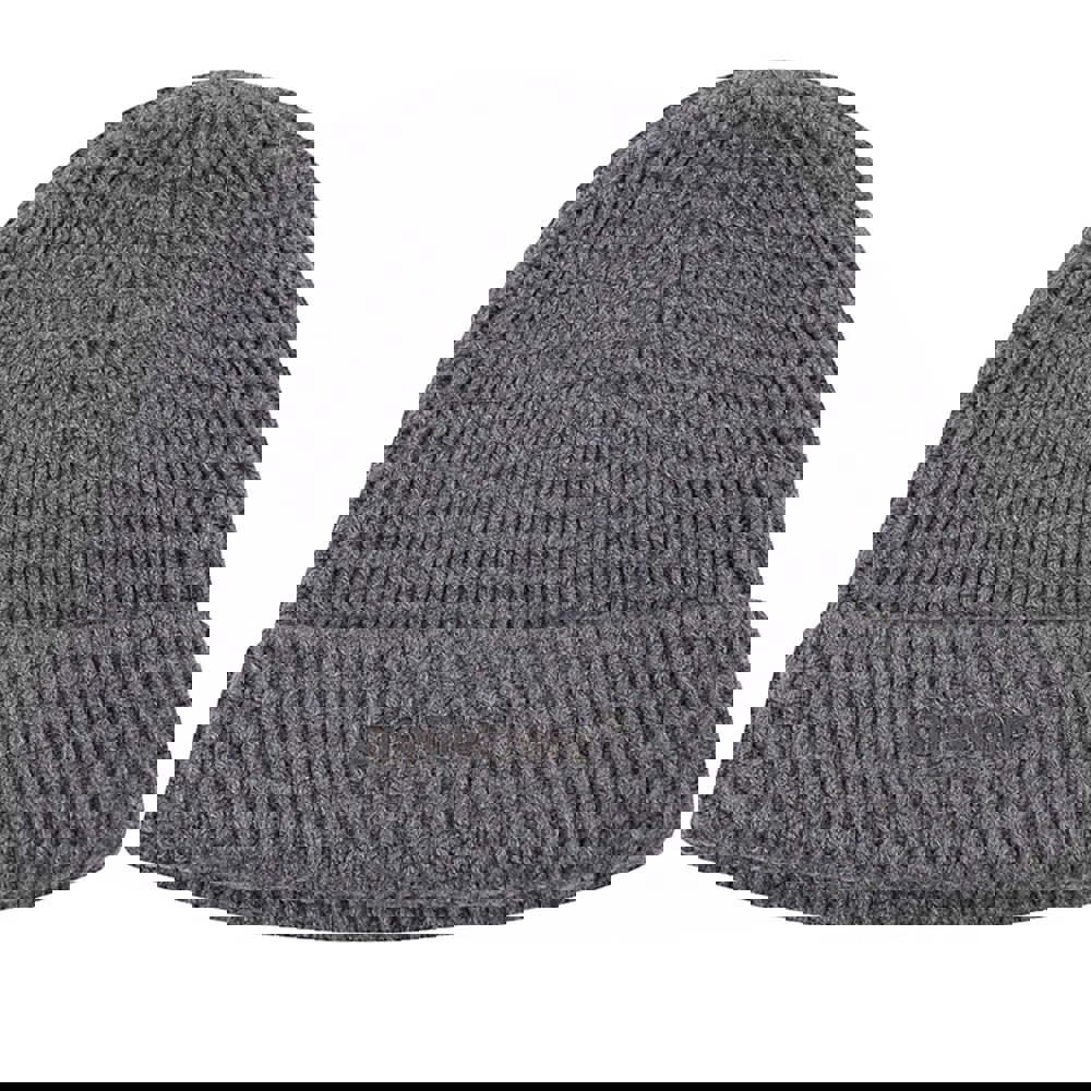 Off-White Helvet Medium Beanie - Grey