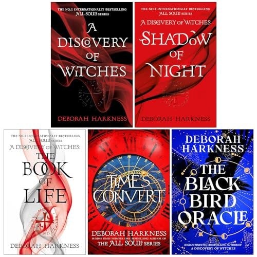 All Souls Series 1-5 Books Collection Set by Deborah Harkness (A Discovery of Witches, Shadow of Night, The Book of Life & More)