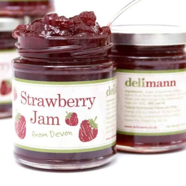 1 × Delimann Extra Fruity Strawberry Jam (227g)