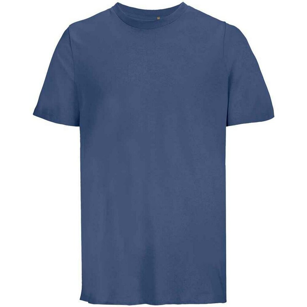 SOLS Unisex Adult Legend Organic T-Shirt - Denim - Denim - 100% Organic Combed Cotton