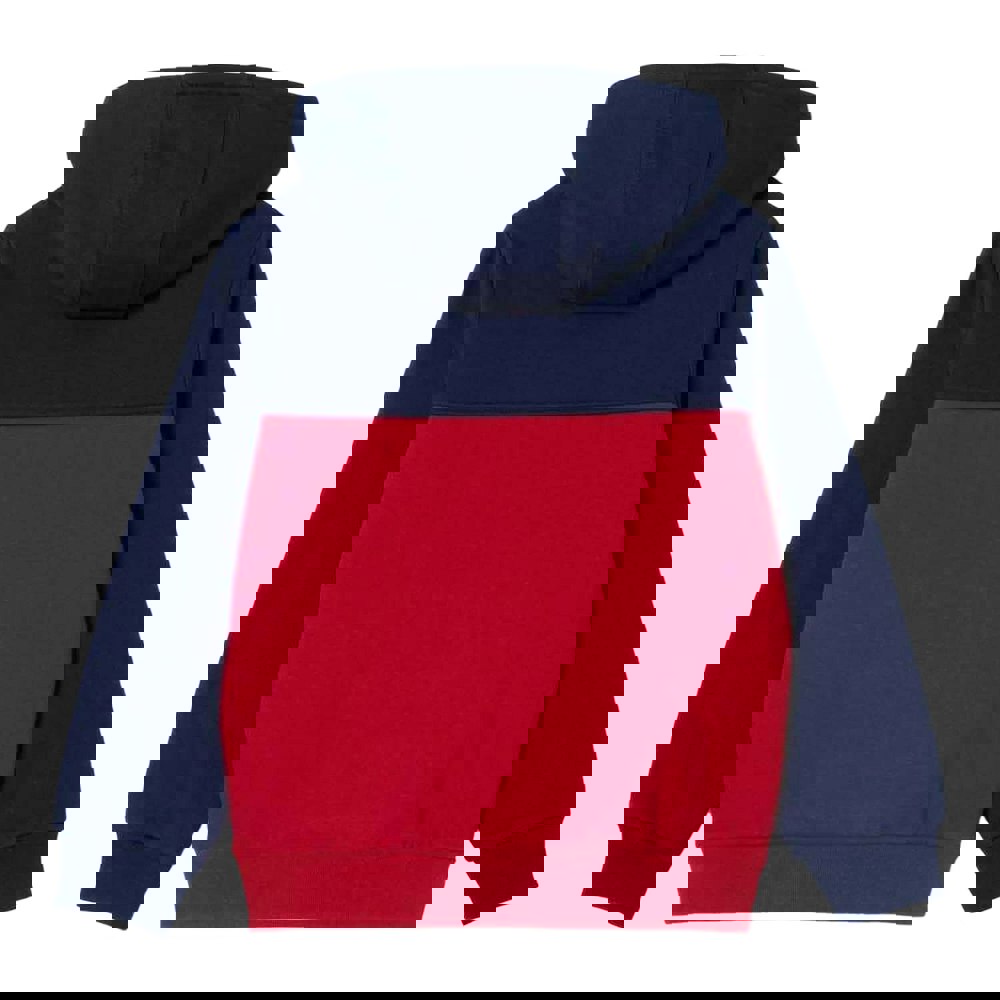 Lacoste Childrens/Kids Colour Block Fleece Hoodie - Multicoloured