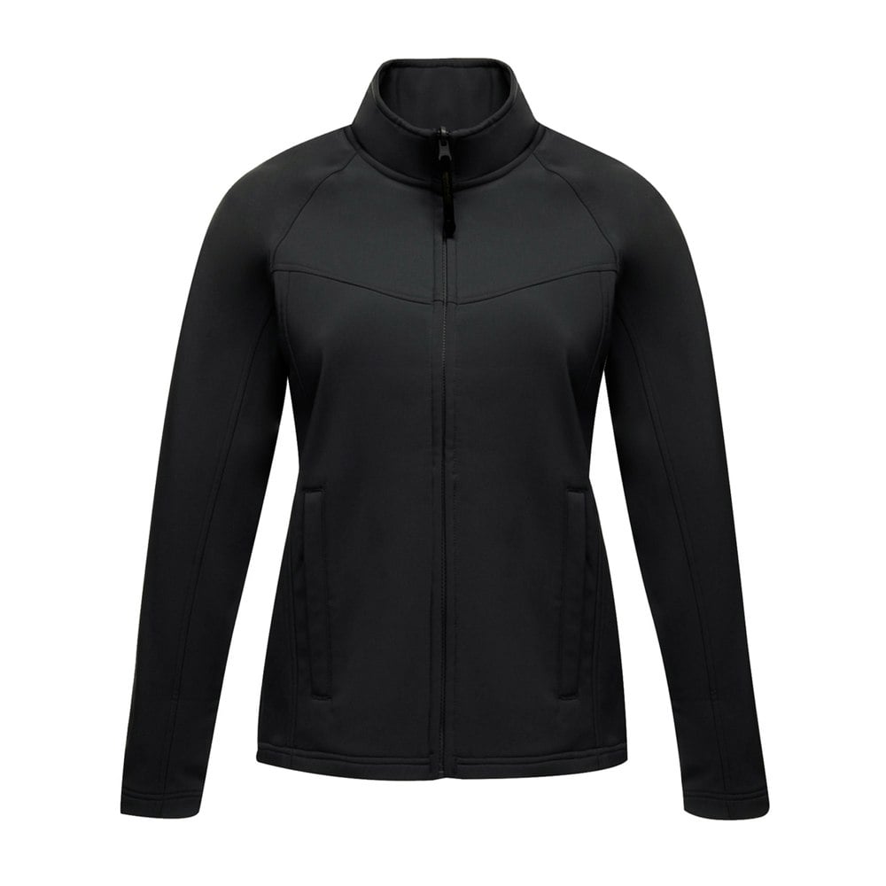 Regatta Womens/Ladies Uproar Softshell Jacket (Water Repellent & Wind Resistant) - All Black
