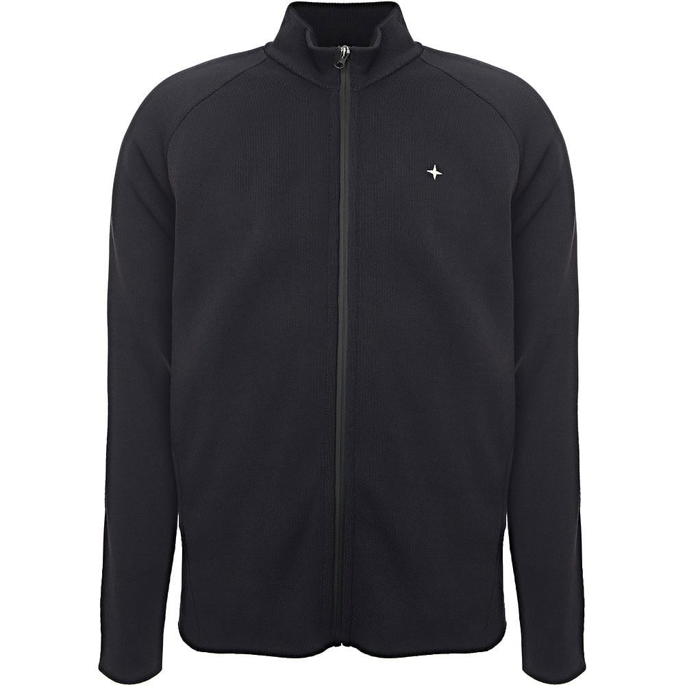 Stone Island Mens Cardigan In Black