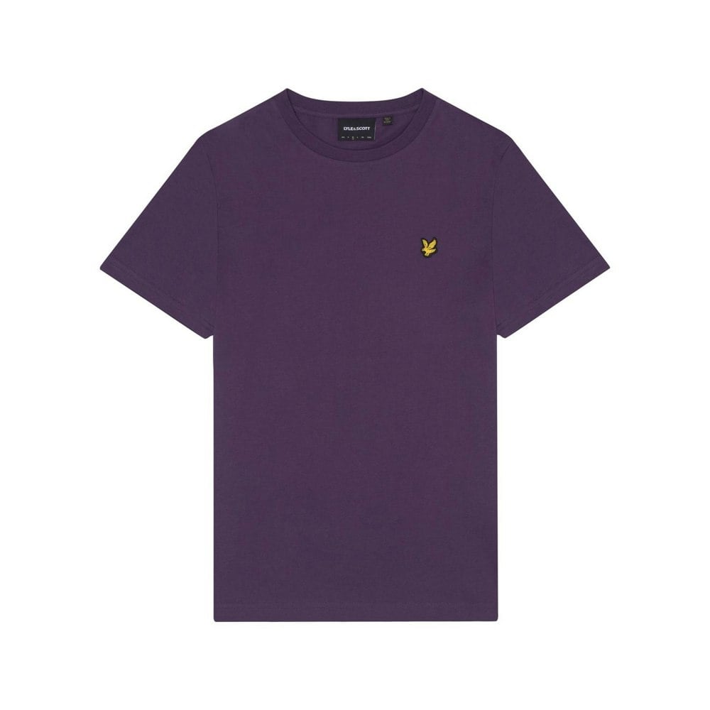 Lyle & Scott Mens Plain T-Shirt - Thistle Shadow