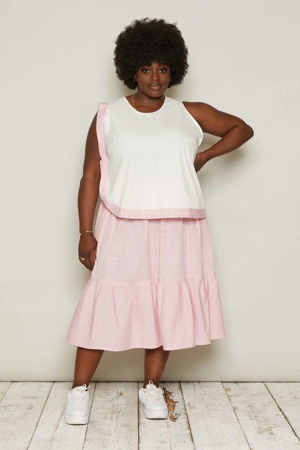 Bo Carter Finndis Organic Cotton Skirt - Pink