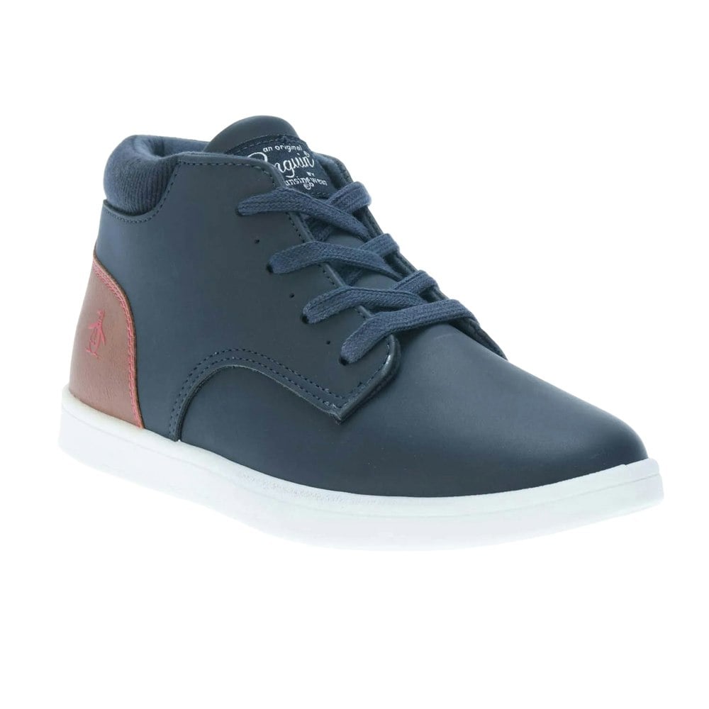 Original Penguin Childrens/Kids Miles Ankle Boots - Navy