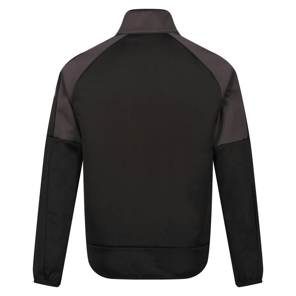 Regatta Men's Yare VII Full Zip Soft Shell Jacket - Ash/Black