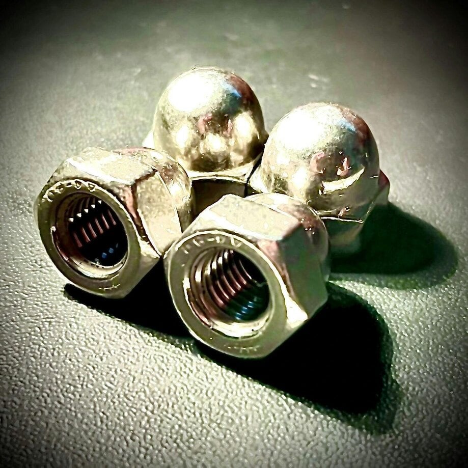 Fixaball Dome Nuts Stainless Steel A4/ 316 High Type DIN1587 M3 - M16