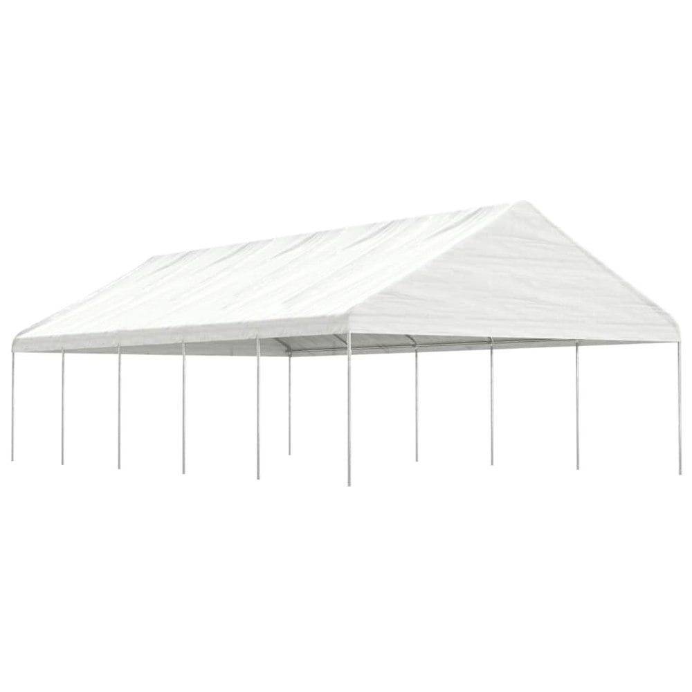Berkfield Gazebo with Roof White 11.15x5.88x3.75 m Polyethylene