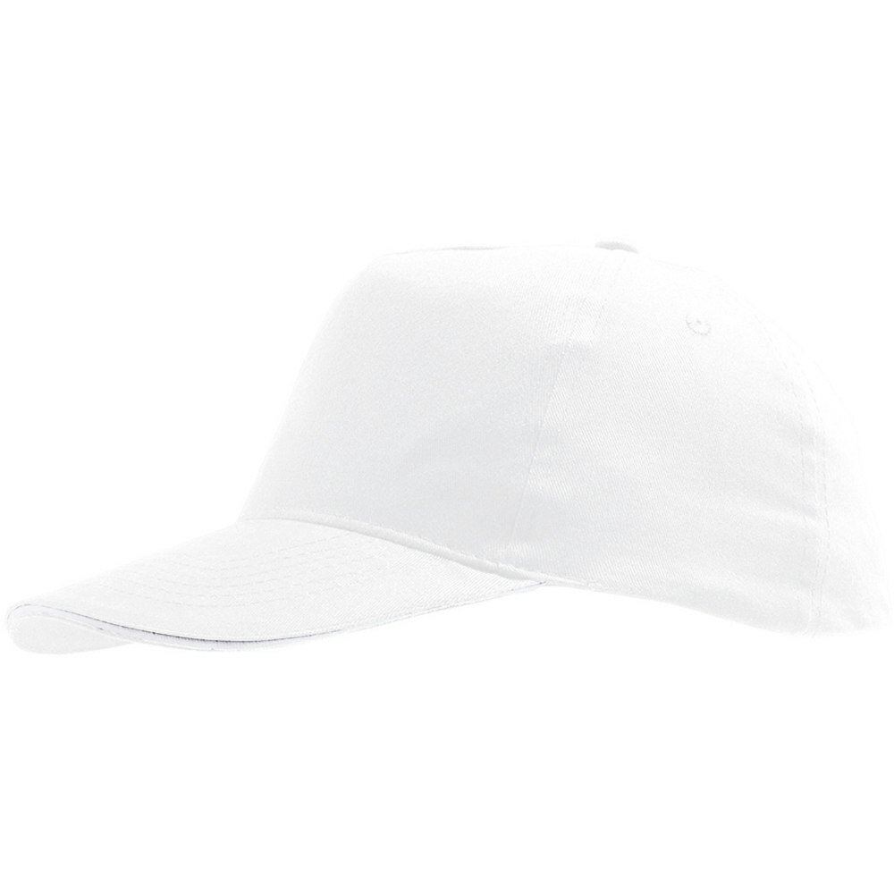 SOLS Kids Unisex Sunny Baseball Cap - White