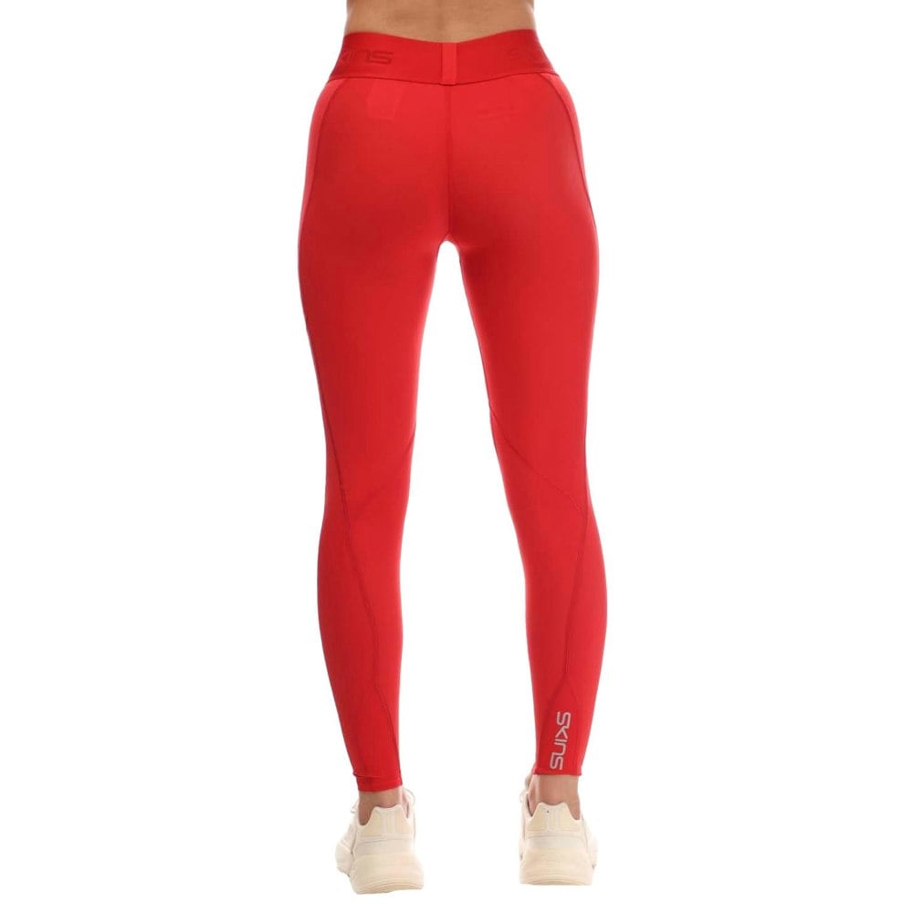 Skins Womens/Ladies Series-3 Thermal Long Leggings - Red