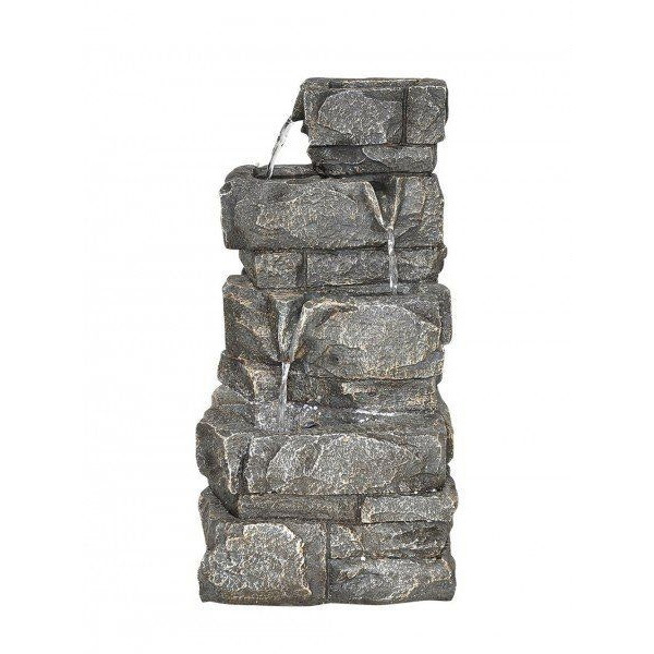 Tranquillity Water Features 3 Drop Rockface Water Feature