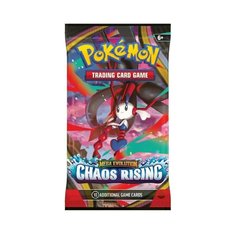 Pokemon Trading Card Game (TCG): Mega Evolution Chaos Rising Booster Pack Assortment * 5 Pack