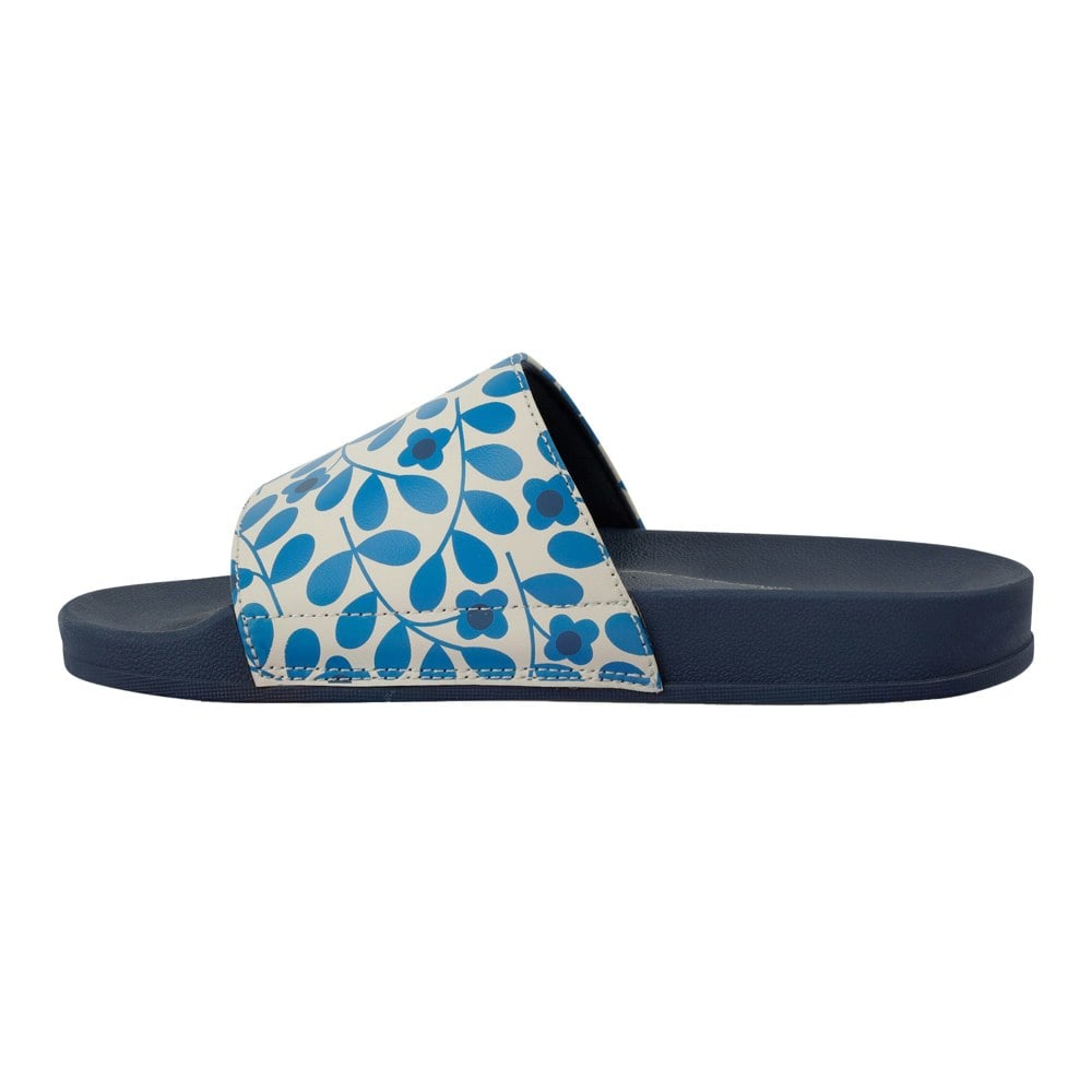 Regatta Womens/Ladies Orla Kiely Jasmine Flower Sliders - Blue