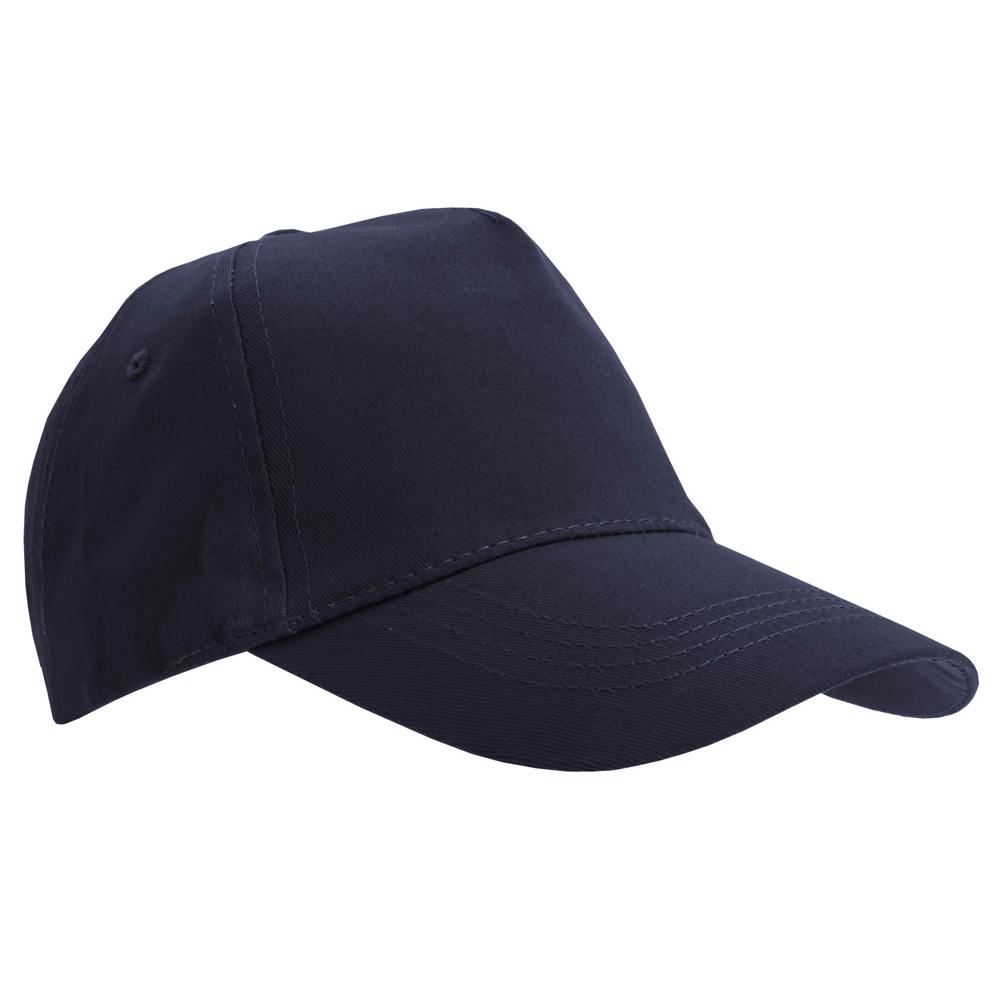 SOLS Unisex Buzz 5 Panel Baseball Cap - Navy - Navy - ONE