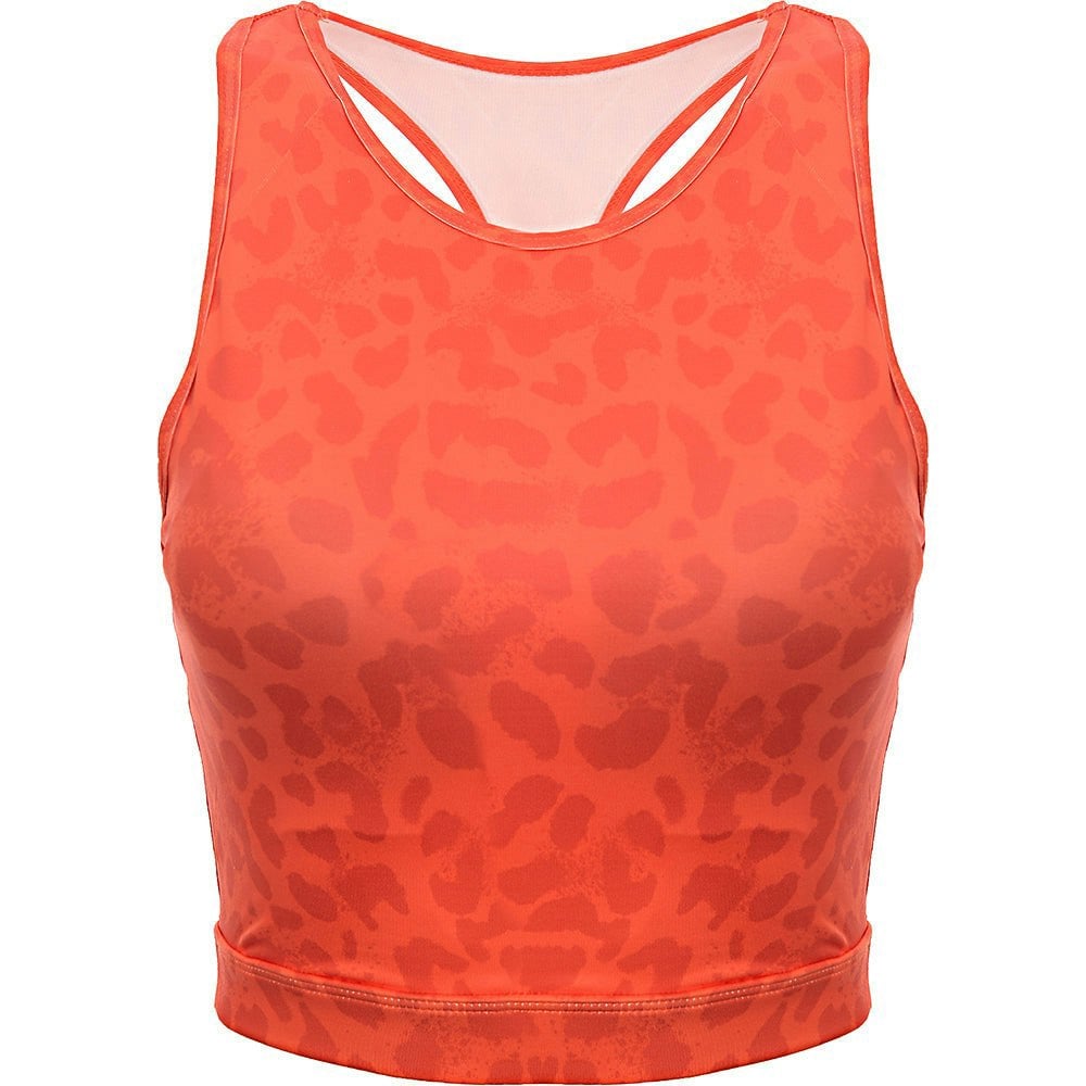 South Beach Womens Light Support Racer Back Cut in Red