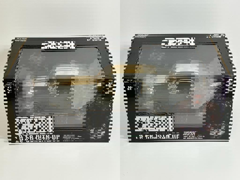 Greenlight Creed II 2018 Ford Mustang Coupe 1967 1:18 Scale 13626