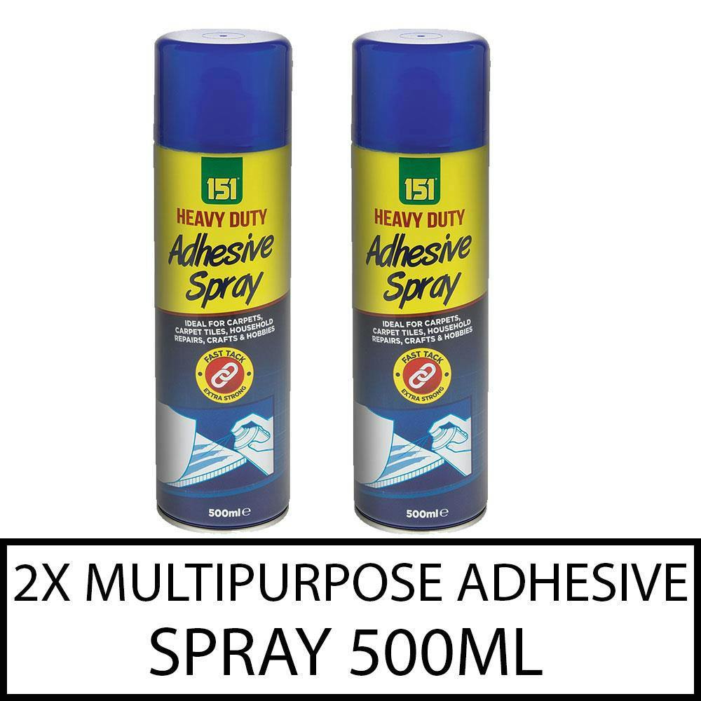 151 2X Multipurpose Adhesive Glue Spray 500ml