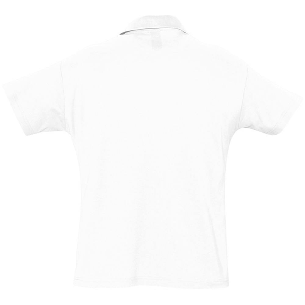 SOLS Mens Summer II Pique Short Sleeve Polo Shirt - White