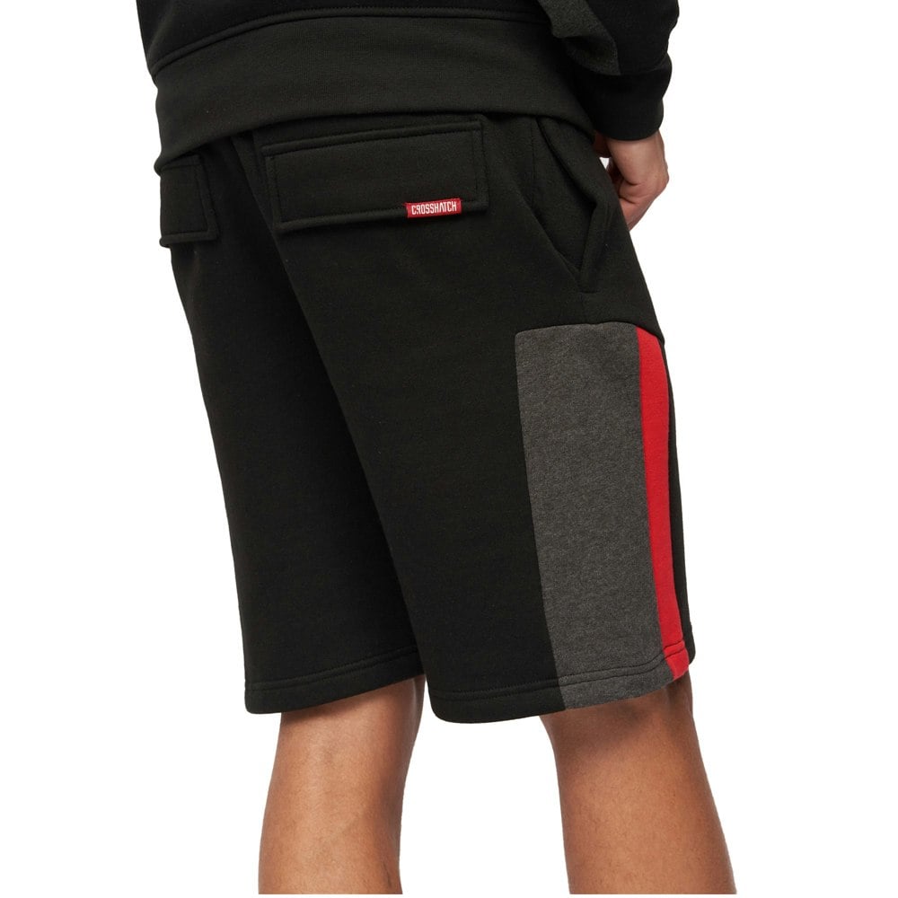 Crosshatch Mens Silomane Shorts - Black