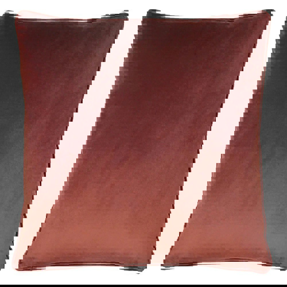 Furn Wisteria Velvet Square Cushion Cover - Sienna