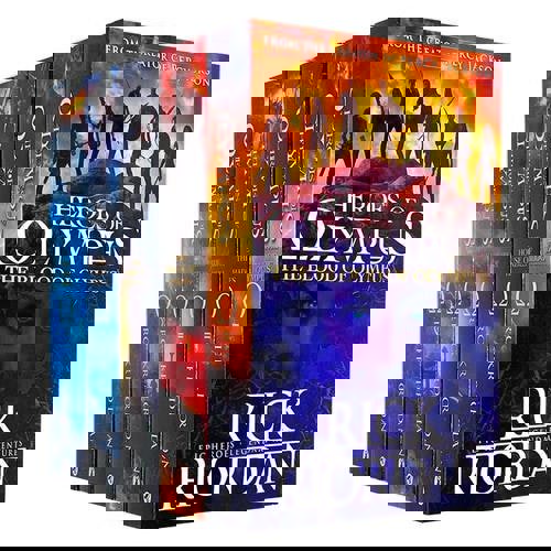 Heroes of Olympus Complete Collection 5 Books Set Pack by Rick Riordan