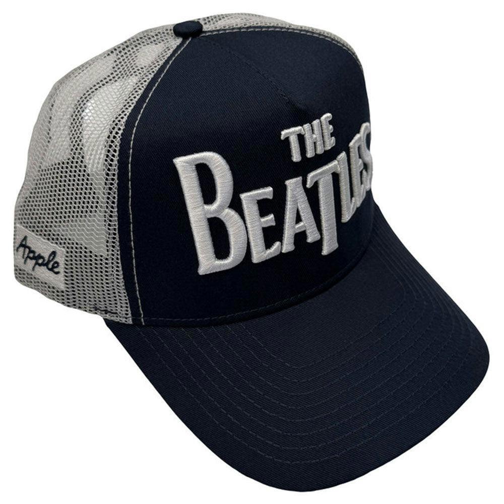The Beatles Drop T Logo And Apple Trucker Cap