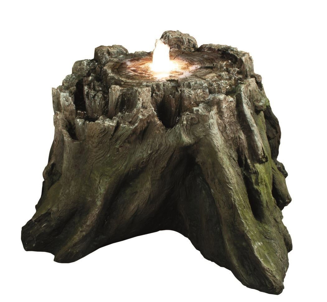 Tranquillity Water Features Tree Trunk Section Water Feature