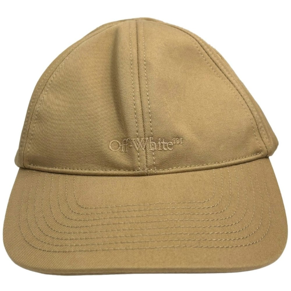 Off-White Monotone Logo Baseball Cap Beige