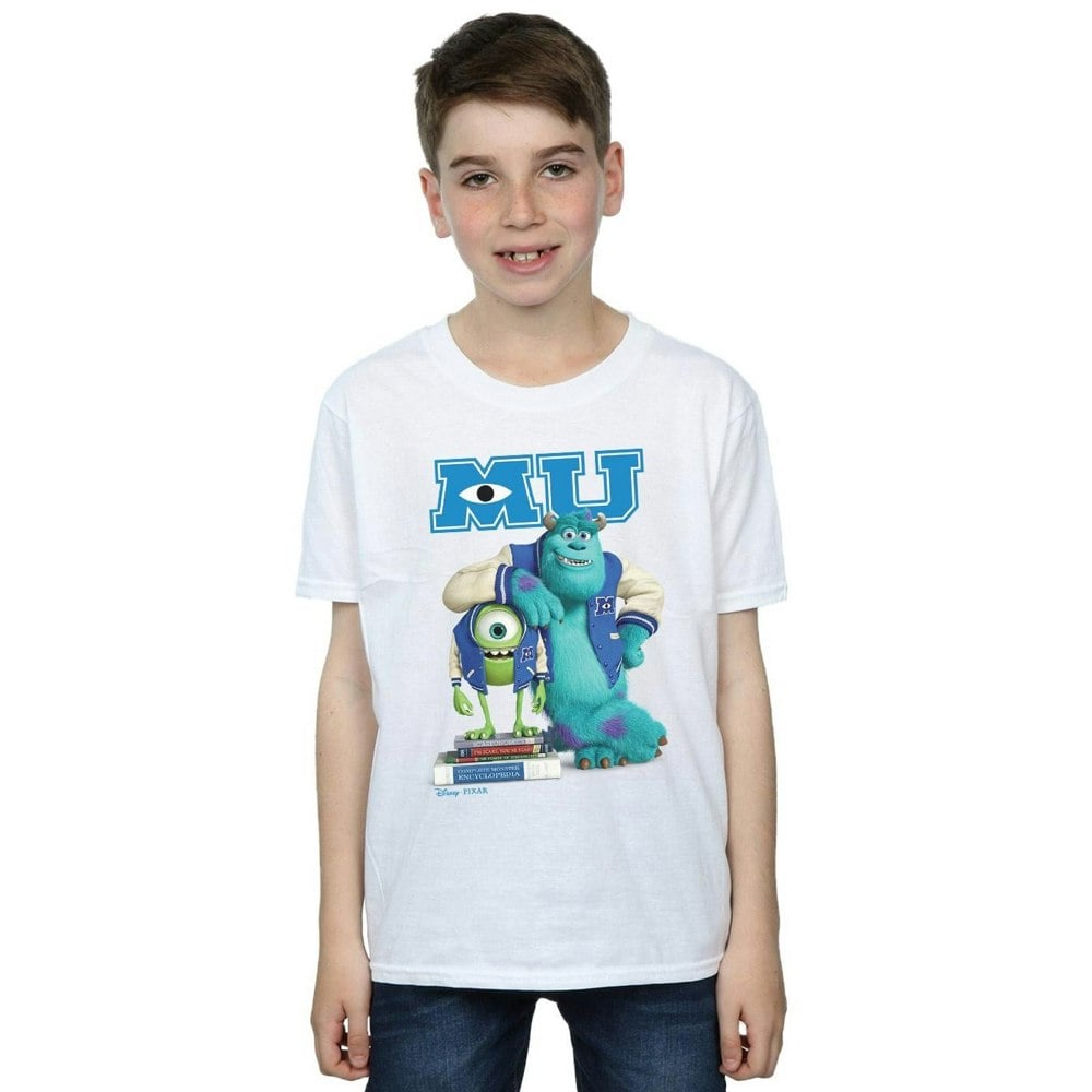 Disney Boys Monsters University Poster T-Shirt - White
