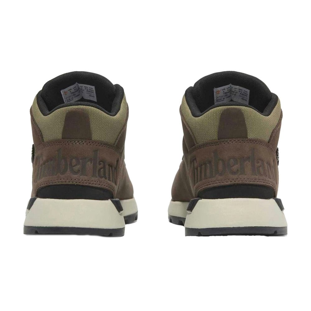Timberland Mens Sprint Trekker Leather Lace Up Mid Boots - Brown