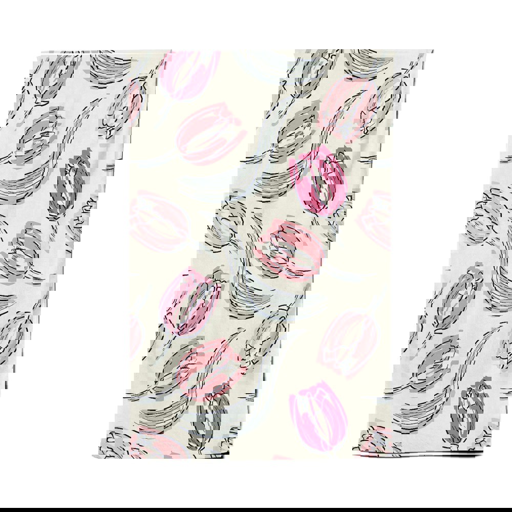 Warren Reed Tulips Tea Towel