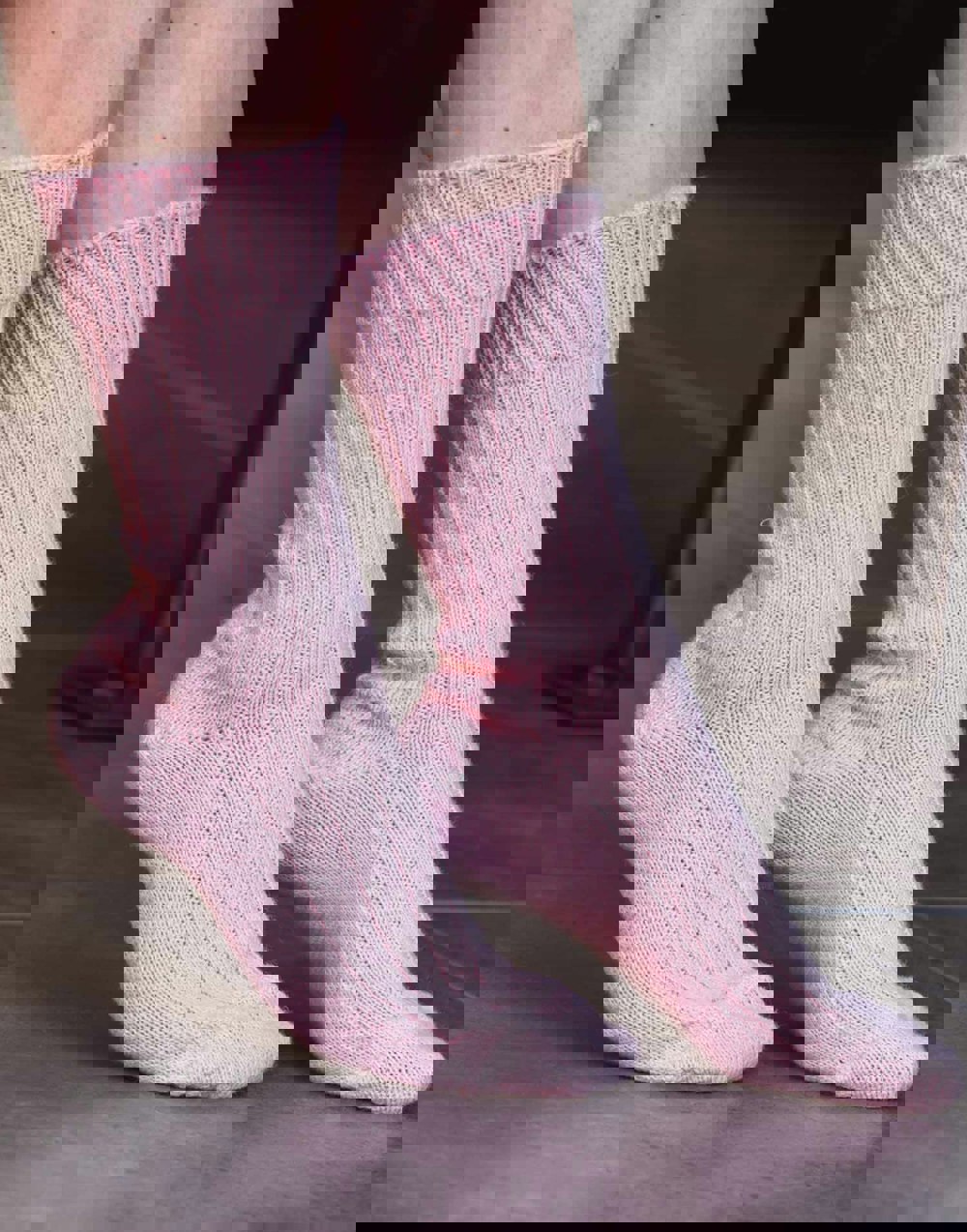 Women's Alpaca Bed Socks – Pink