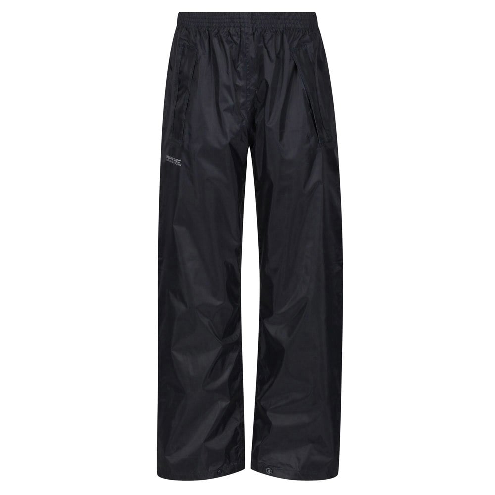Regatta Professional Childrens/Kids Waterproof Over Trousers - Navy