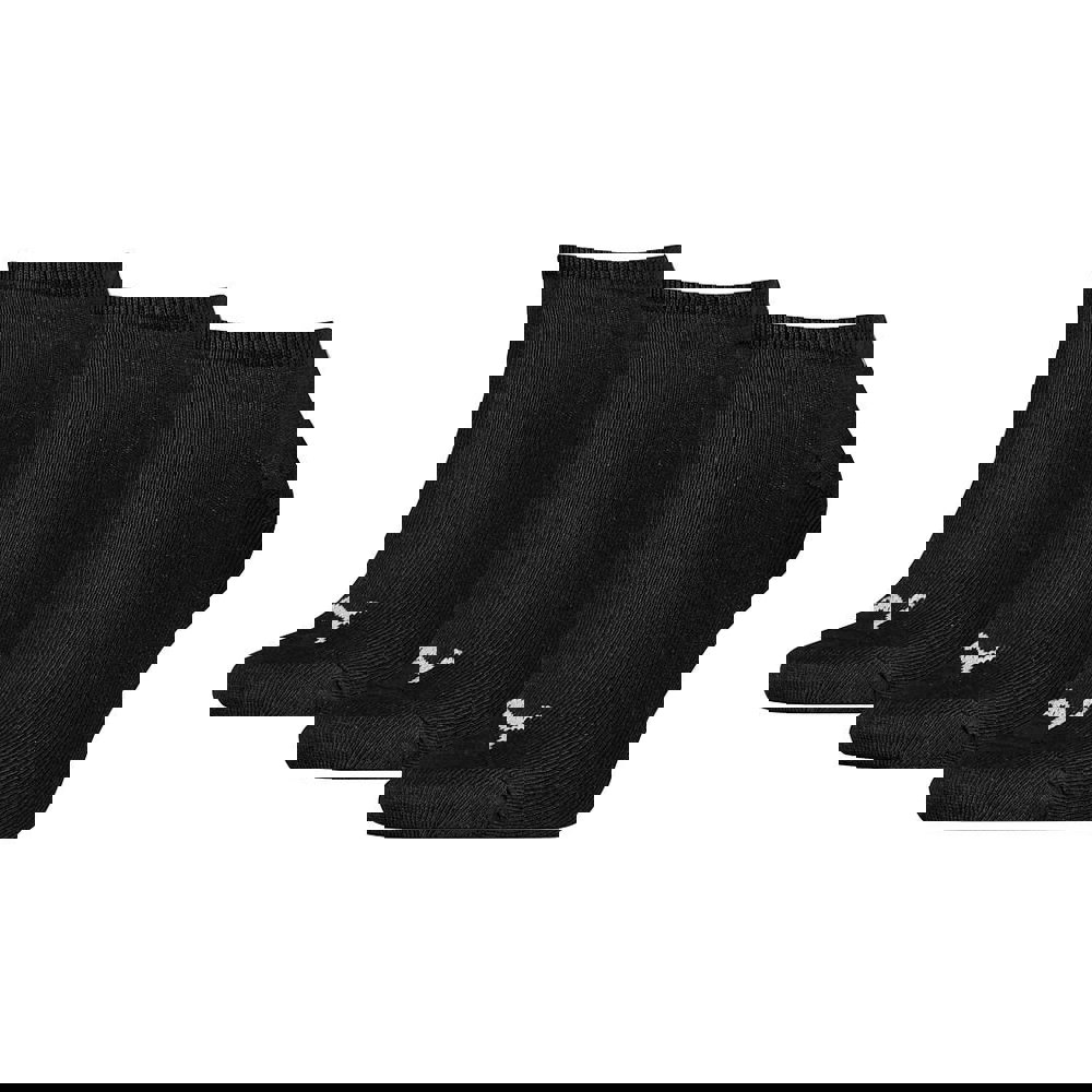 Puma Unisex Adult Invisible Socks (Pack of 3) - Black