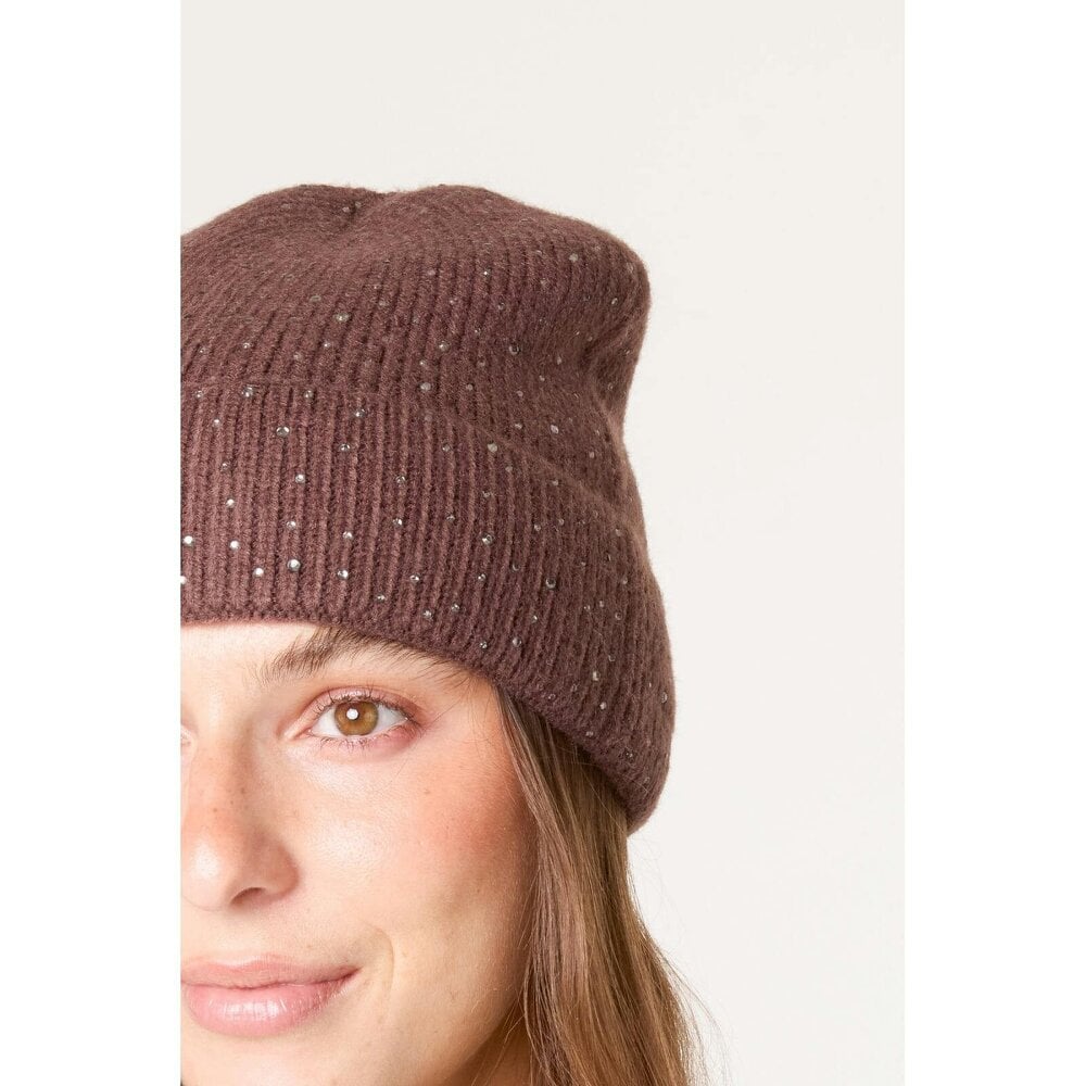 Blue Vanilla Rhinestone Beanie